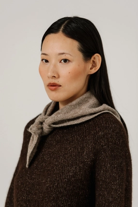 Baby Alpaca Bandana Stretch Recovery Yarn Soft Finish