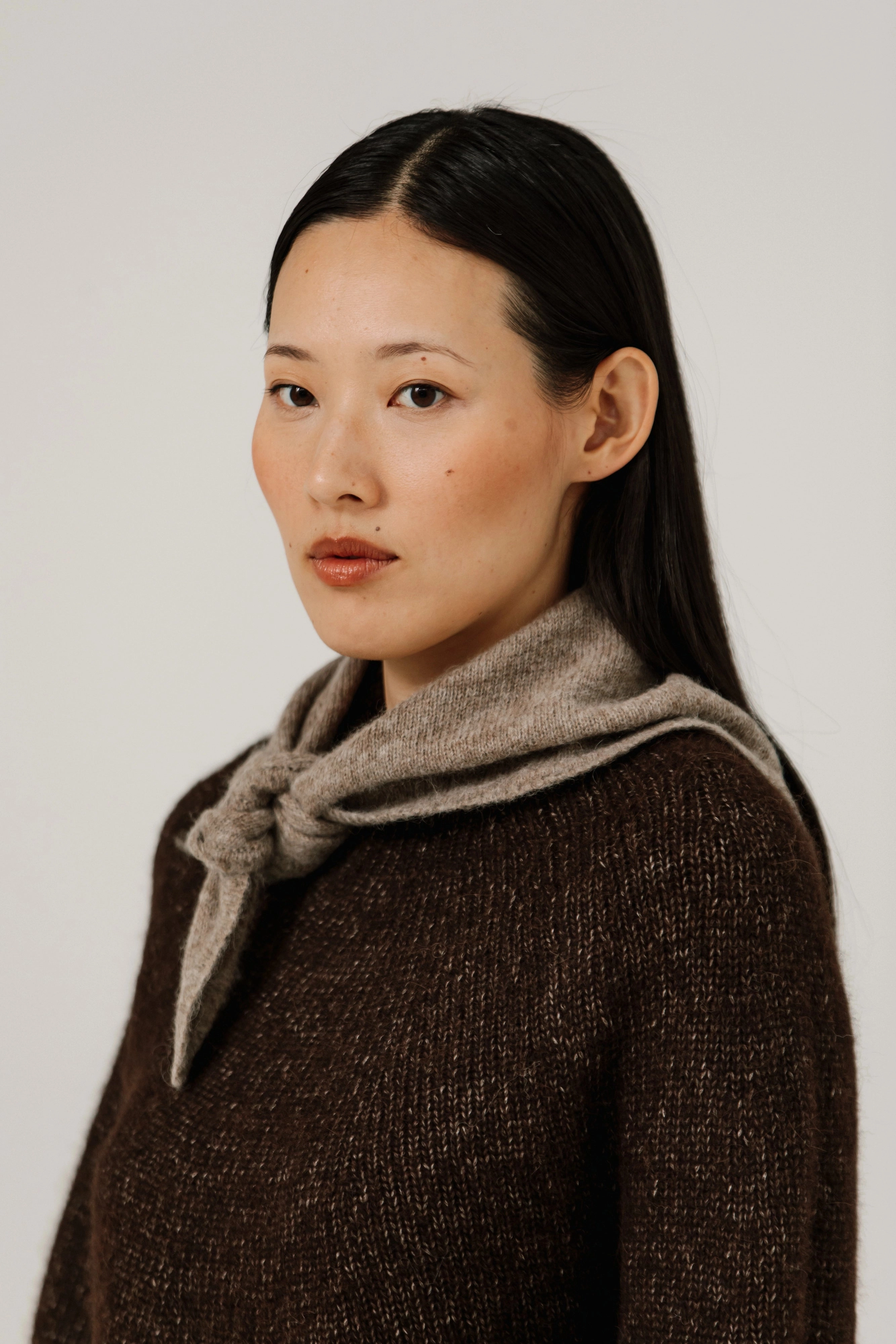 Baby Alpaca Bandana Stretch Recovery Yarn Soft Finish