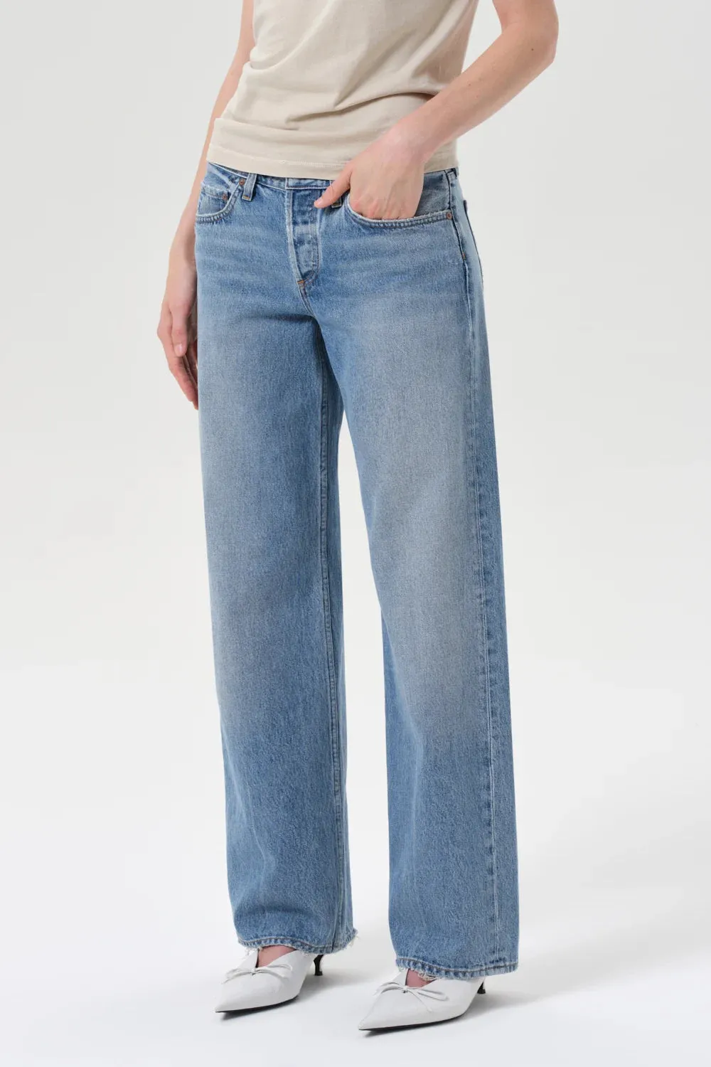 Everyday Basic Low Rise Loose Jean