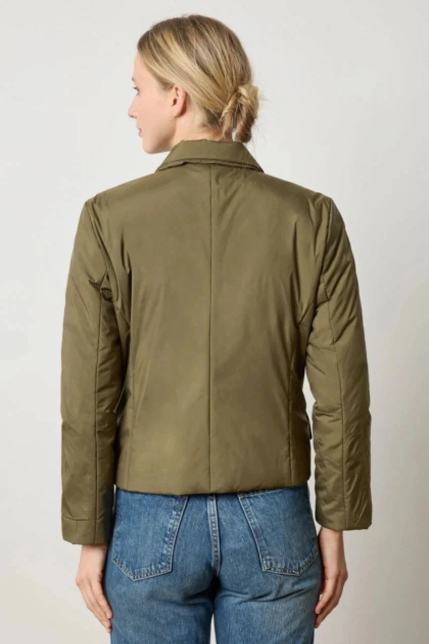 Daily Use Protective Padding Padded Blazer Evergreen