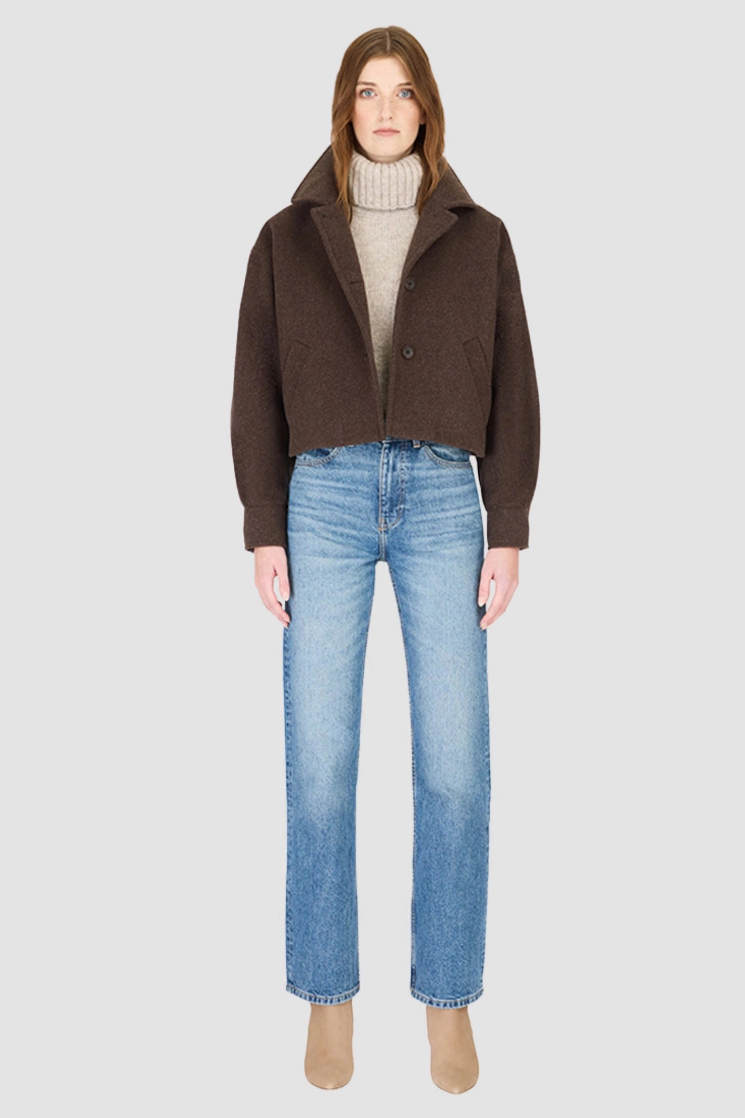 Double Layered Edging Zoey Jacket