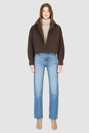 Double Layered Edging Zoey Jacket