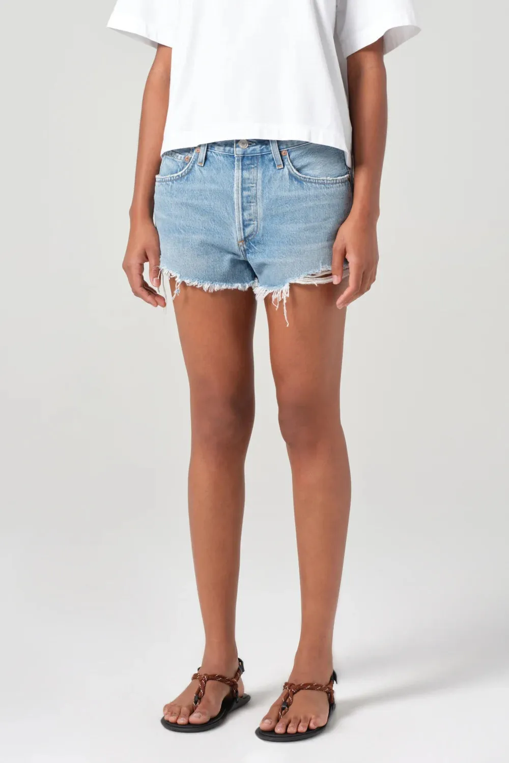 Parker Vintage Cut Off Short Anti Static Material