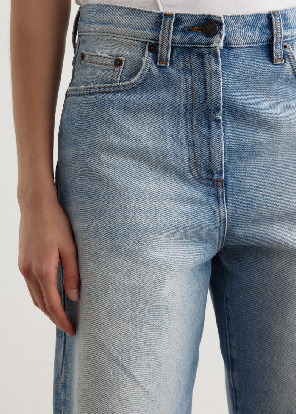 Evening Stroll Comfy Street Style Pasti Denim Shorts