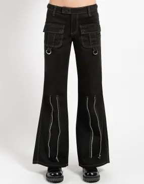 PEACE CARGO PANT BLACK Relaxed Design Fashion Forward