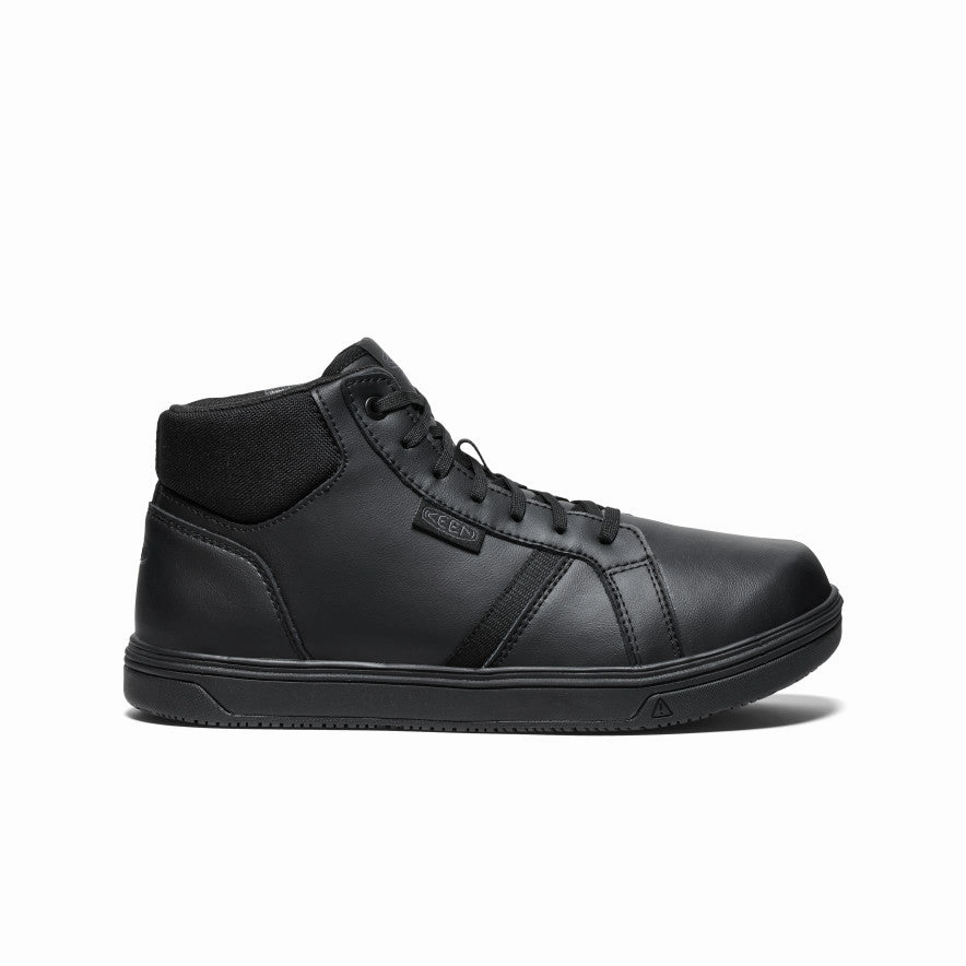 Street Ready Men's PTC Kenton Mid Work Shoe (Soft Toe)  |  Black/Black