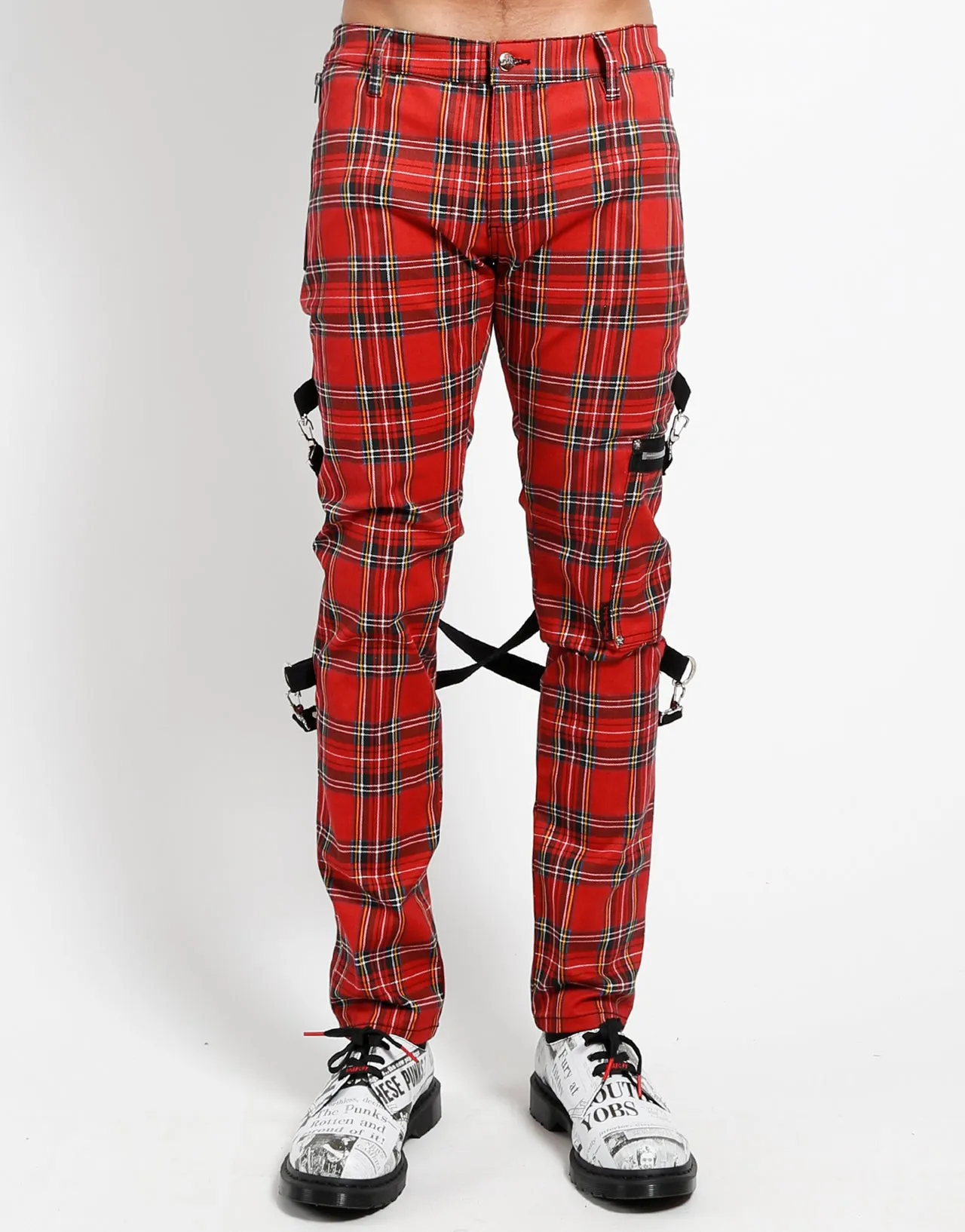 Comfy Design Modular Pocket System Plaid Chaos Pant
