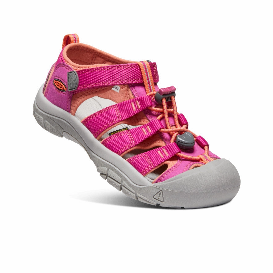 Big Kids' Newport H2  |  Verry Berry/Fusion Coral Light Travel Sandals