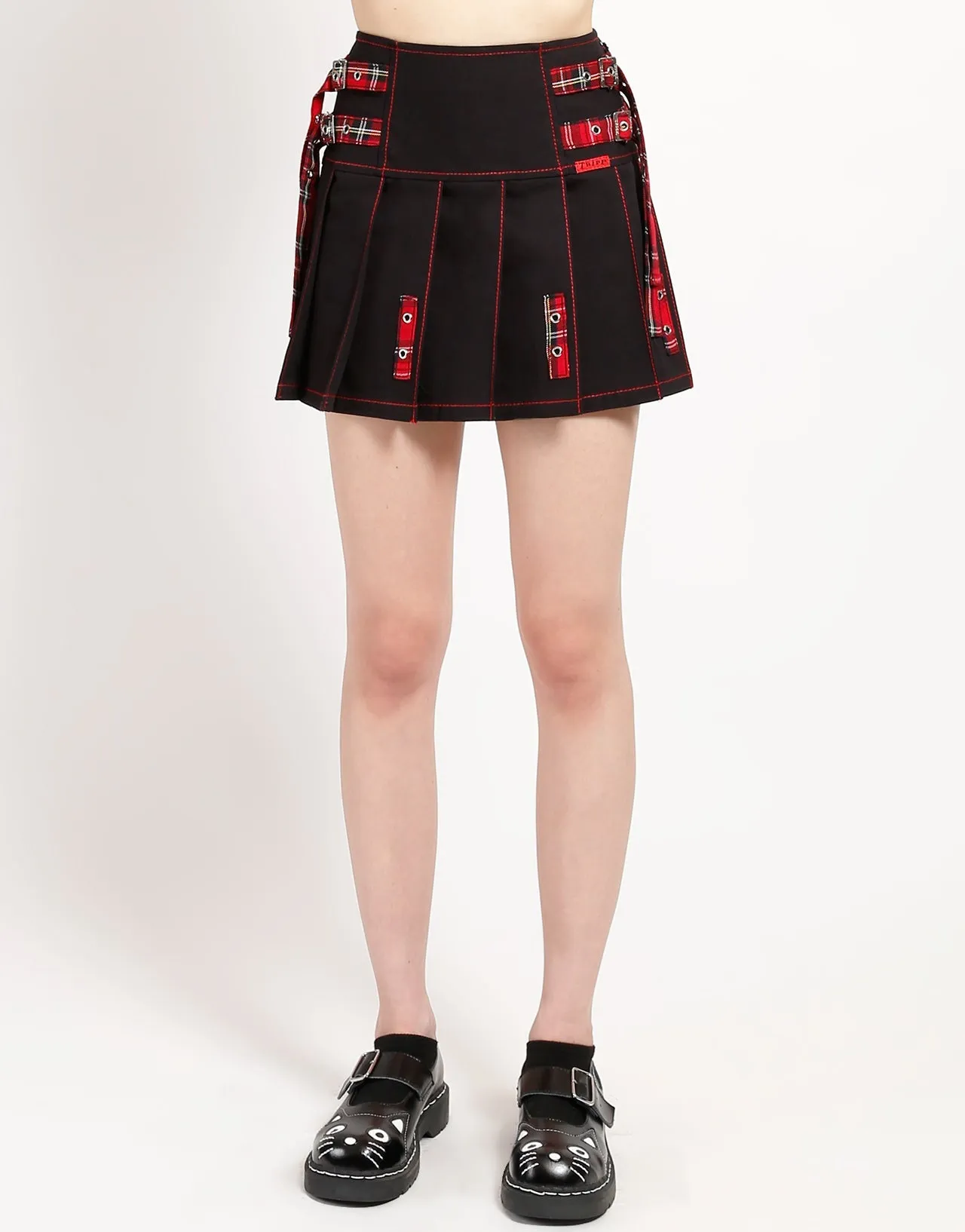 PLEATED STRAP SKIRT Active Utility Soft Touch Material