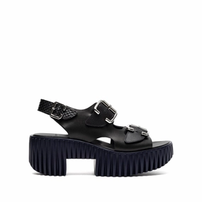 PLIA ASTRA BLACK Recycled Fabric Webbing Fashionable