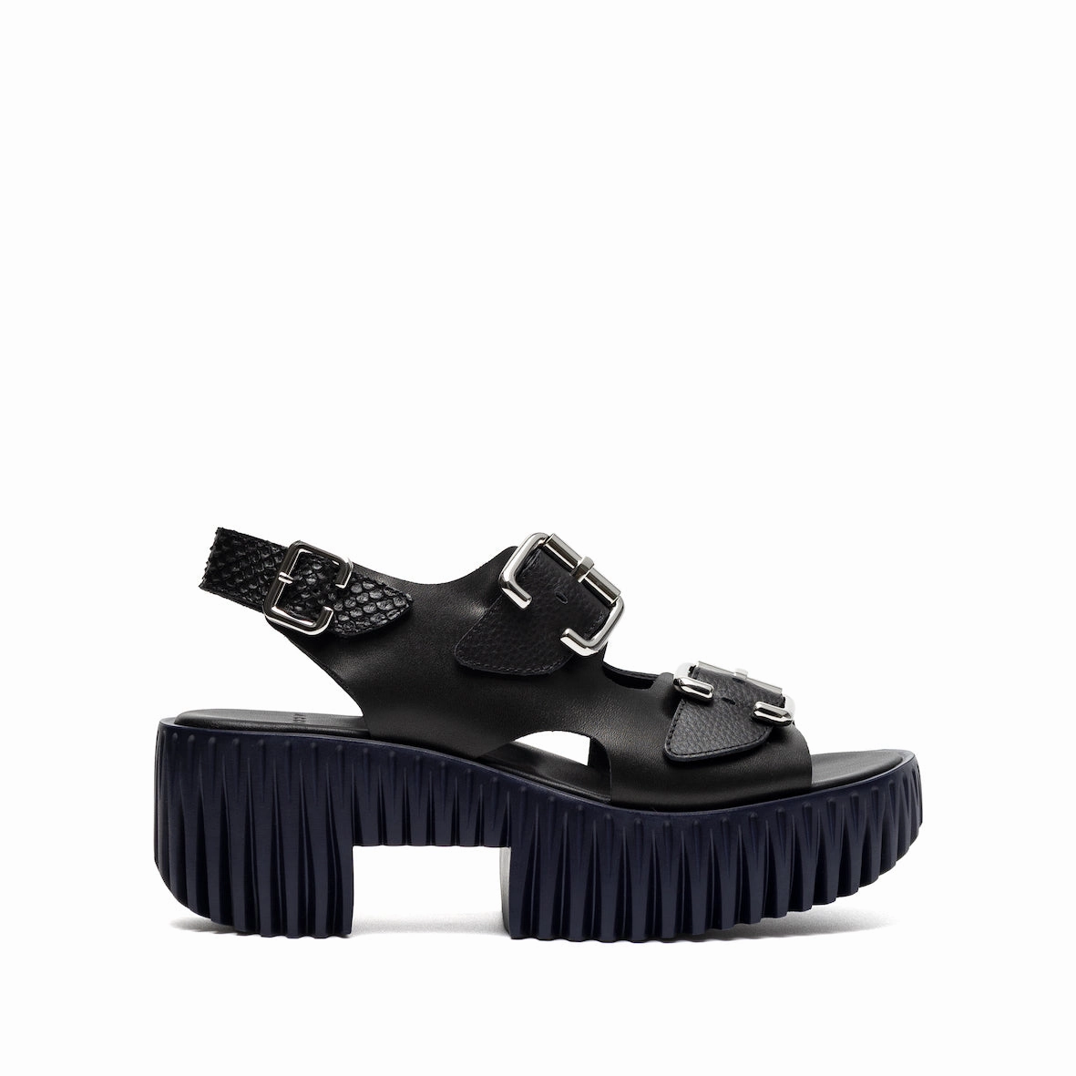 PLIA ASTRA BLACK Recycled Fabric Webbing Fashionable