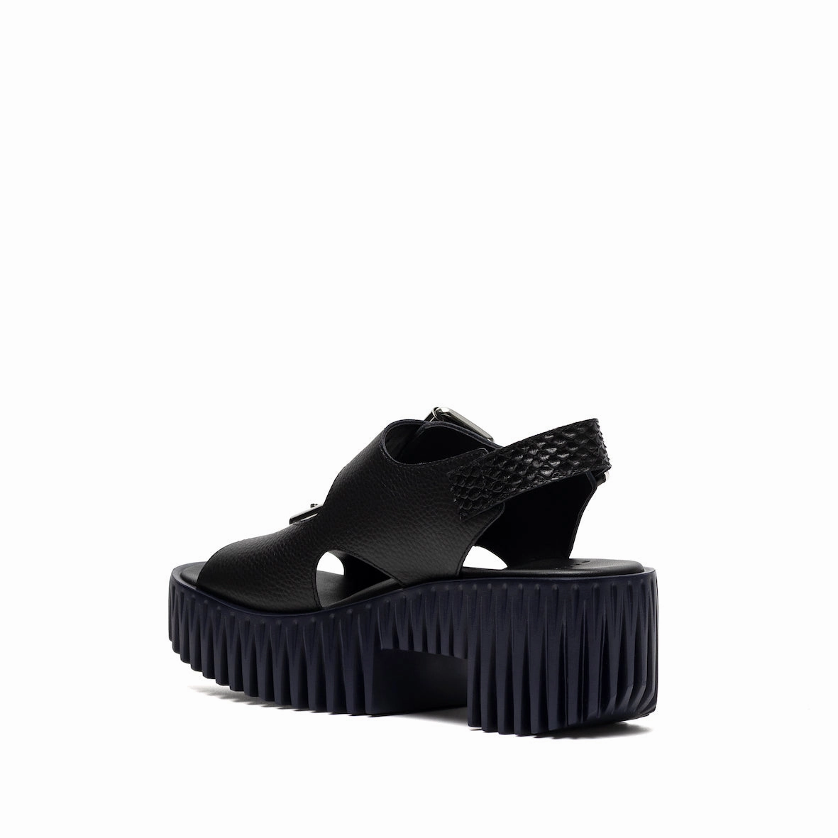 Flat Sole Stylish Walking Shoes PLIA ASTRA BLACK