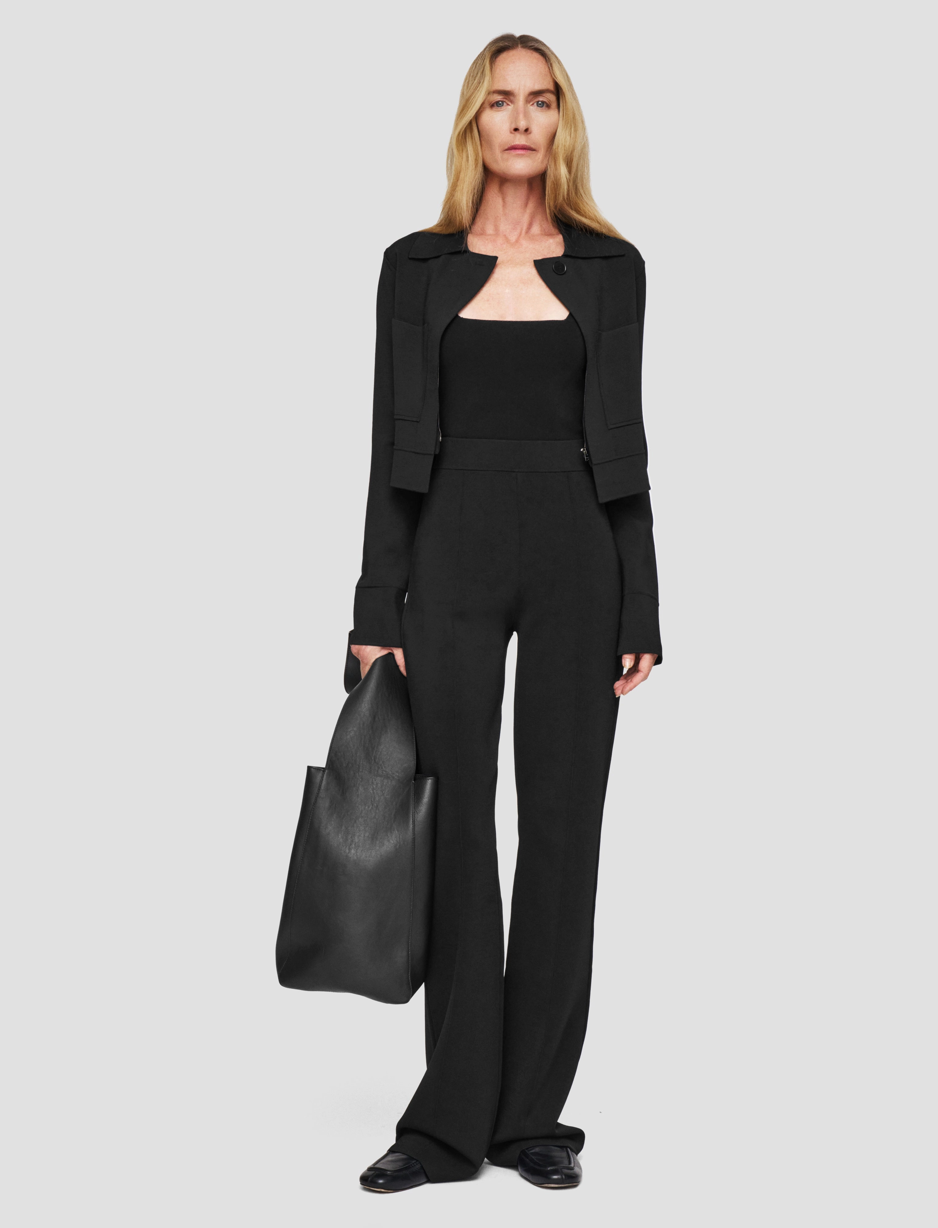 Milano Knit Stretch Trousers Seasonal Layer