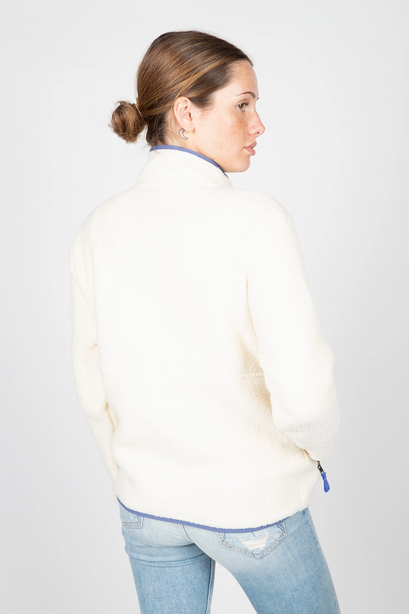 Retro Pile Fleece Marsupial Insulated Jacket