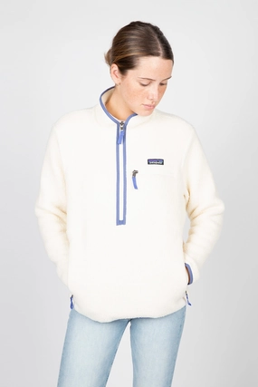 Windproof Outer Layer Retro Pile Fleece Marsupial