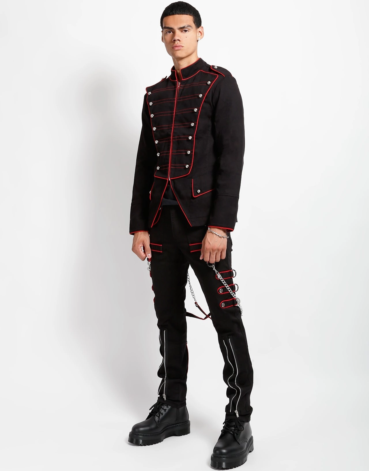 MY BAND JACKET RED Casual Outdoor Layer