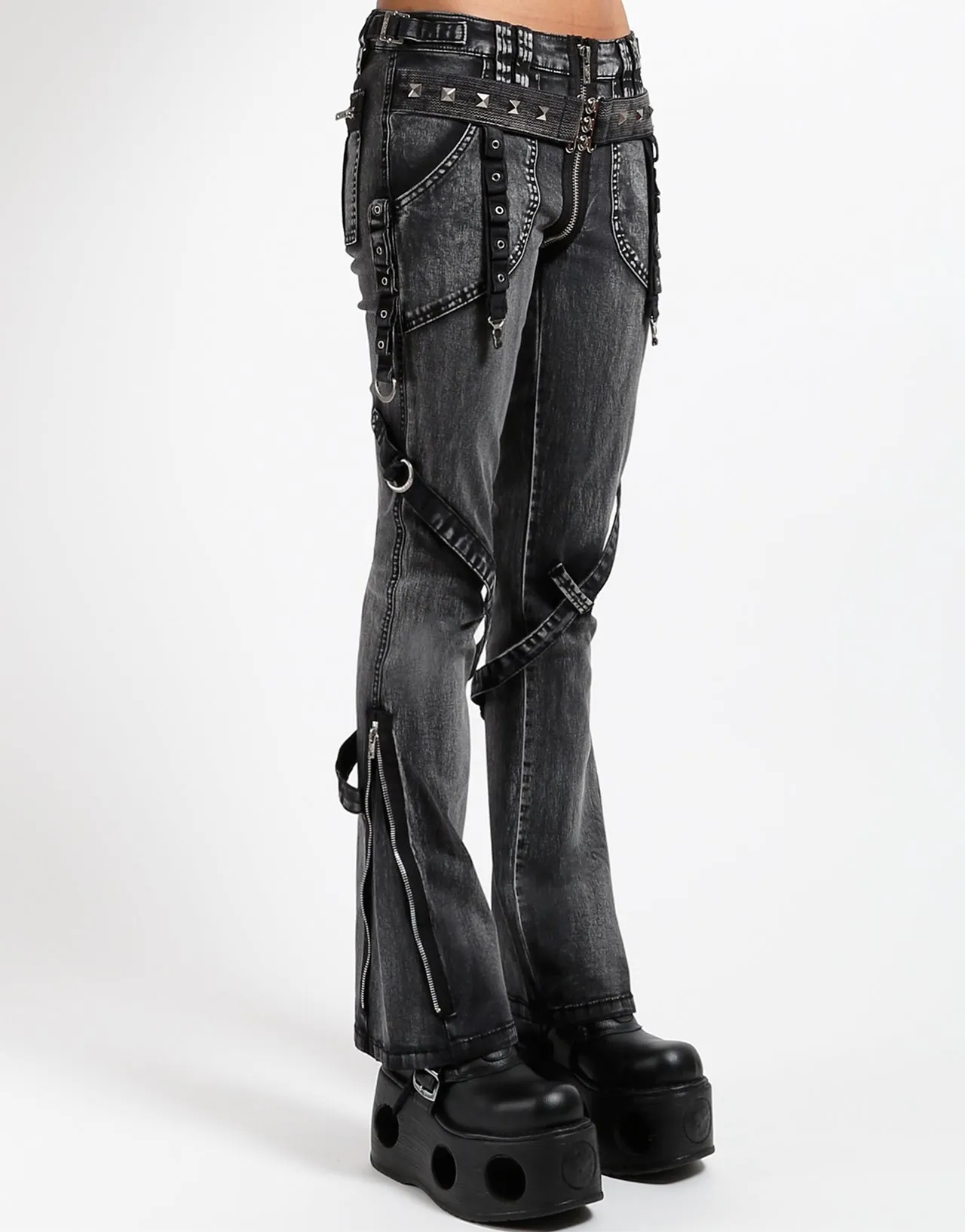 POWER BELT PANT BLACK MECHNICAL WASH Core Utility