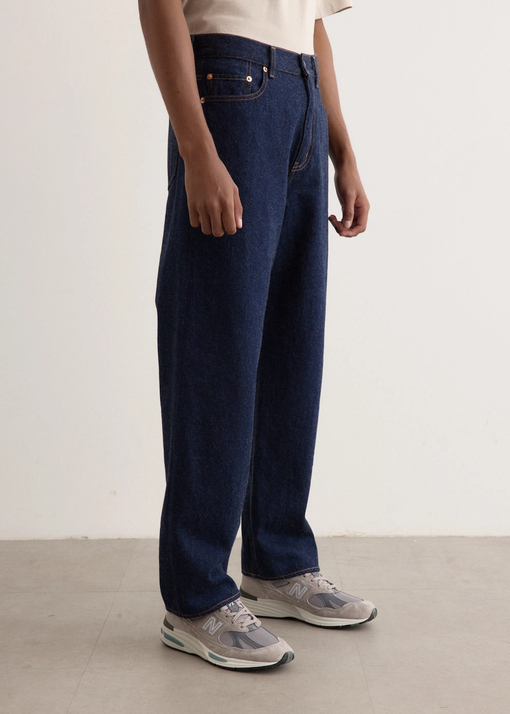 Classic Gym Ready Classic Look 13oz Double Wash Straight Fit Jeans