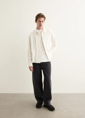 Youth Outfit Neutral Tone Significant Semi Oversized Jeans