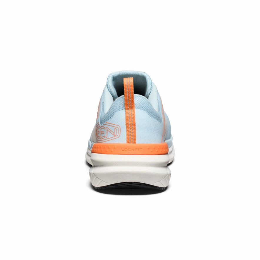 Minimalist Memory Foam Footbed Women's Speedworks Work Sneaker (Carbon Toe)  |  Skyway/Black