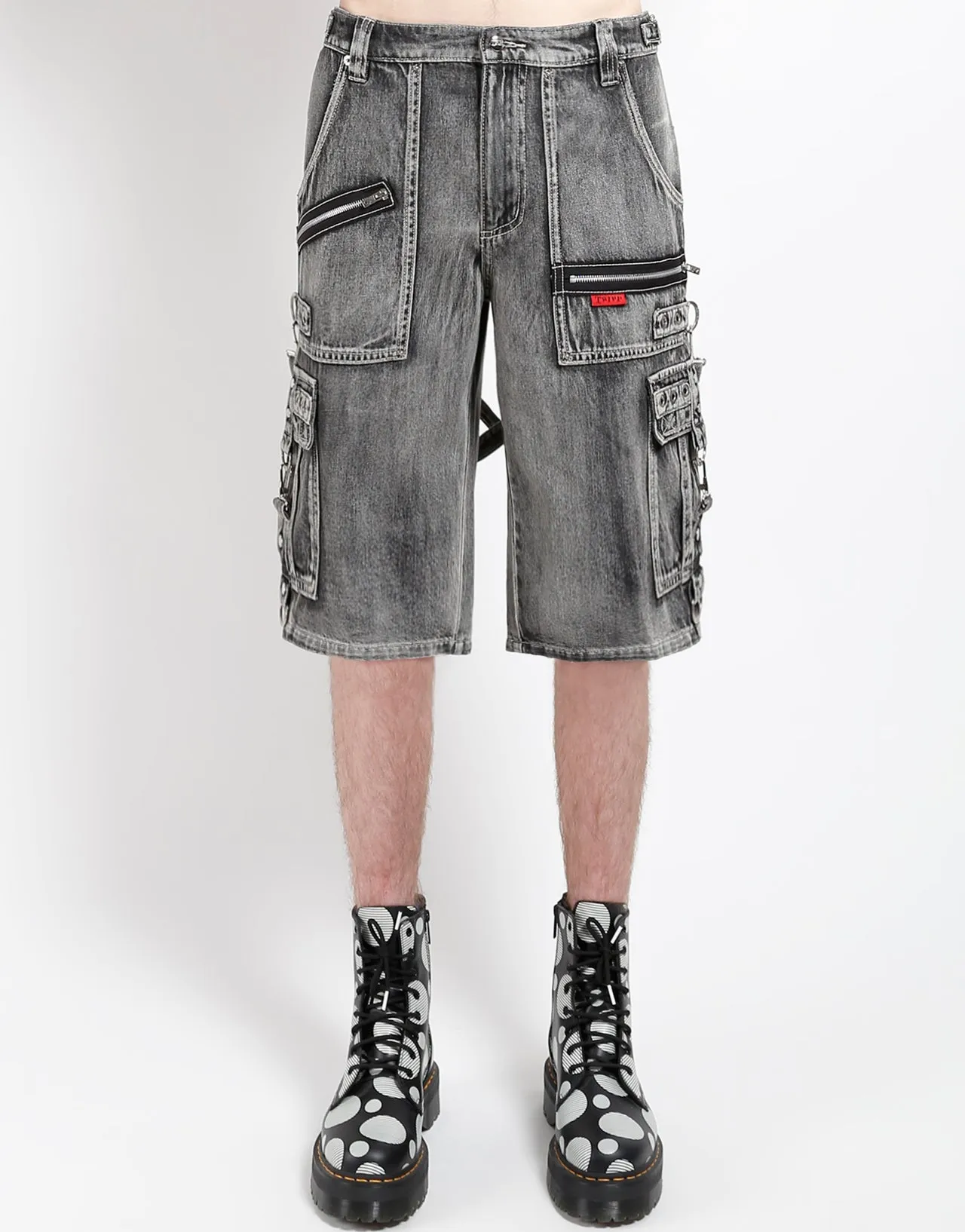 Soft Finish PUNK SHORT FOG WASH