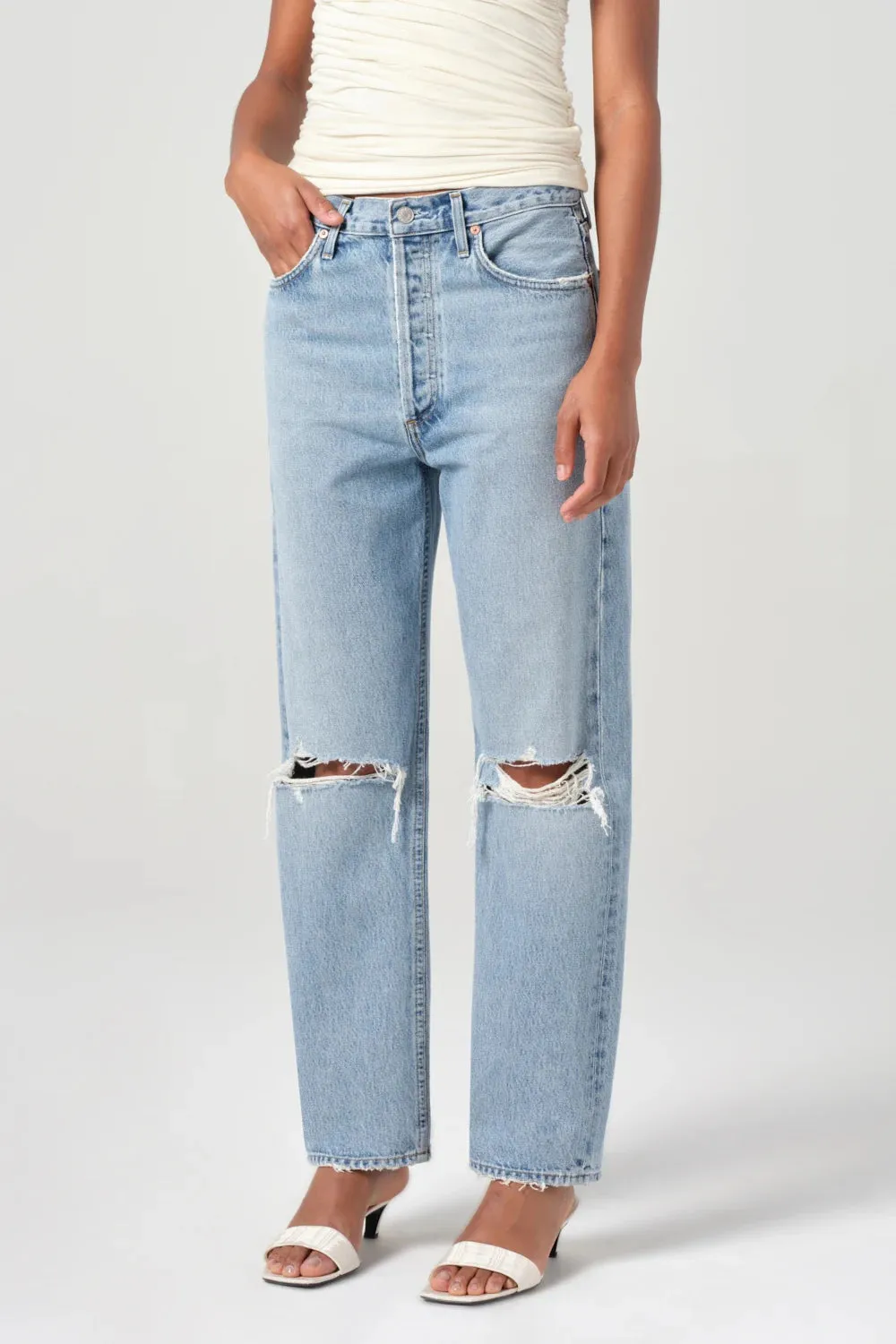 Quick Movement Wear 90's Mid Rise Straight