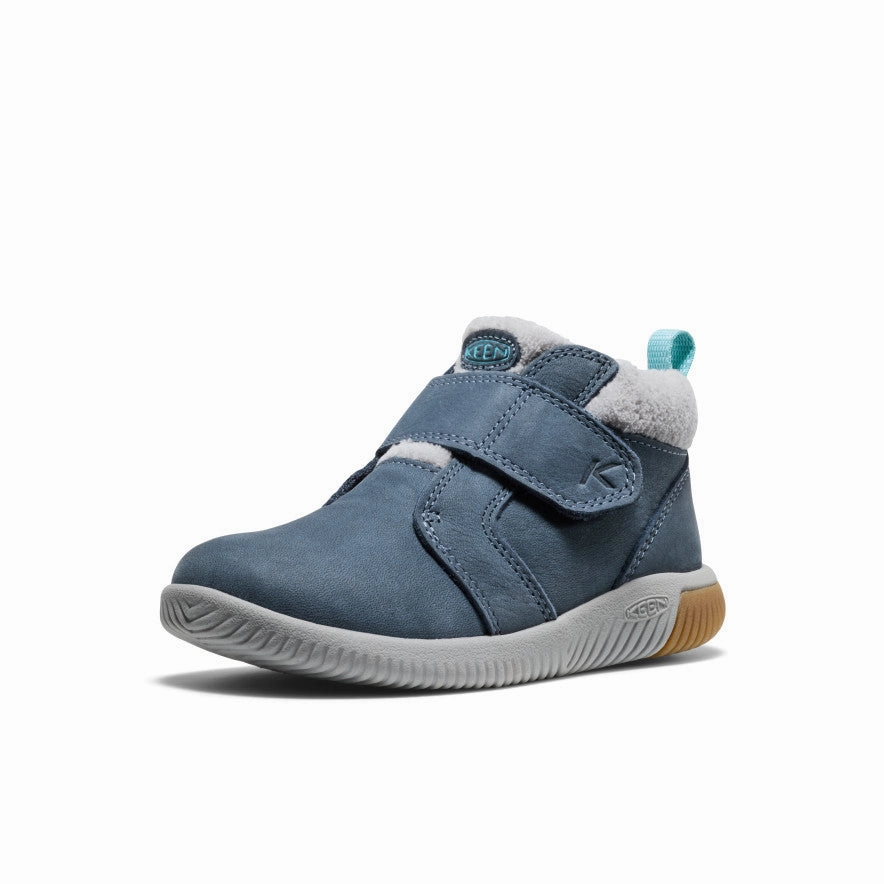 Quick Slip On Fit Soft Touch Little Kids' KNX Middie  |  Vintage Indigo/Alloy