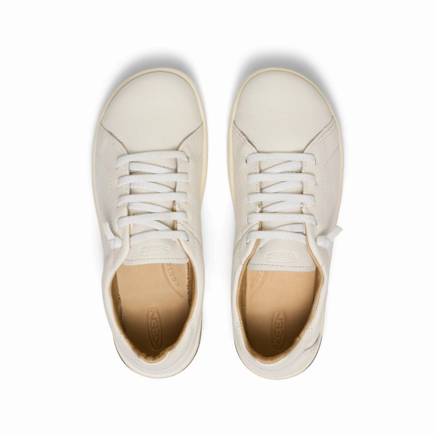 Women's KNX Leather Sneaker  |  Star White/Star White Comfy Motion Flexible Move