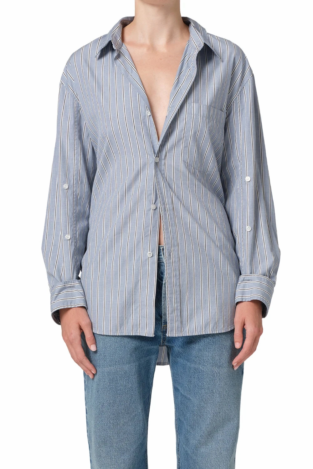 Lightweight Blouse Basic Long Sleeve Kayla Shirt