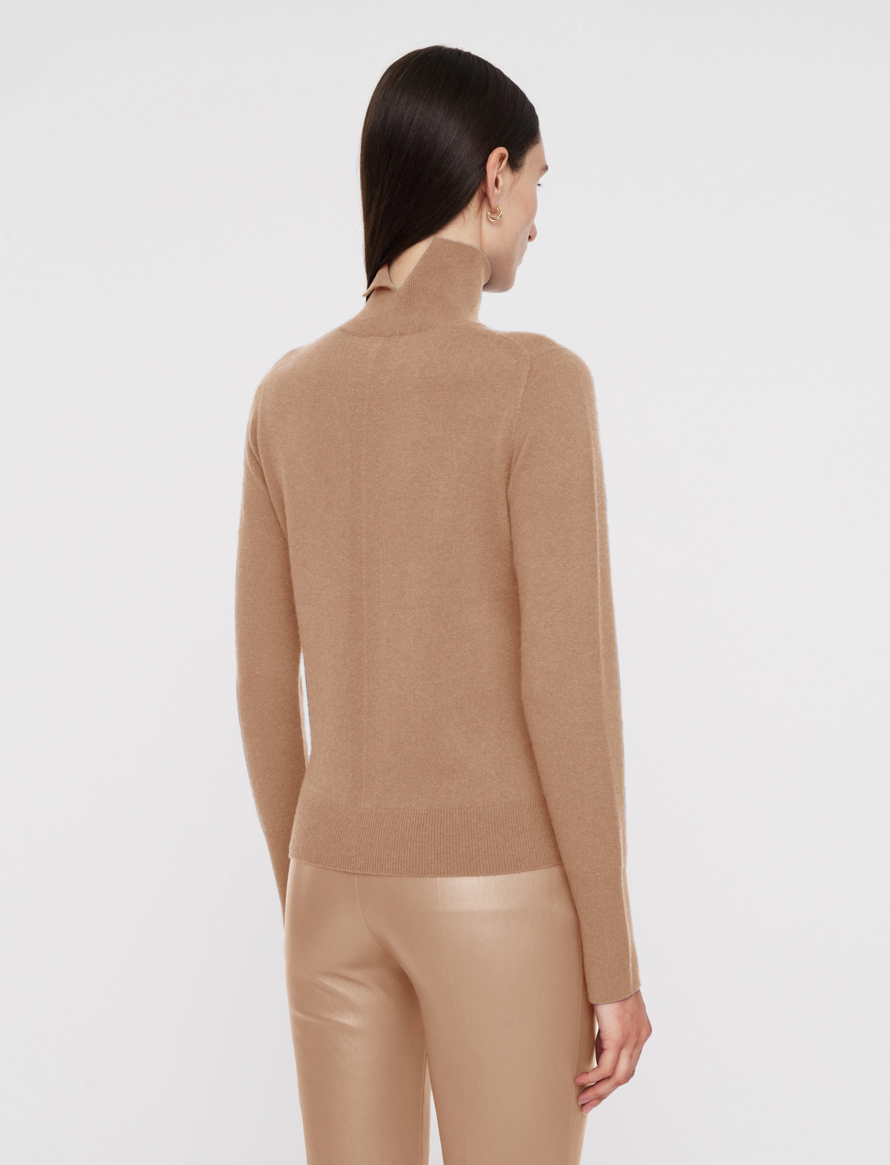 Light Pure Cashmere High Neck Jumper All-Day Use