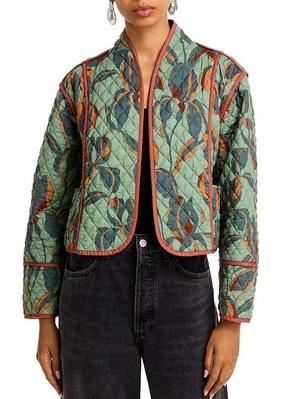 Adalynn Jacket - Dark Sage Taped Edges Thermal Core Technology