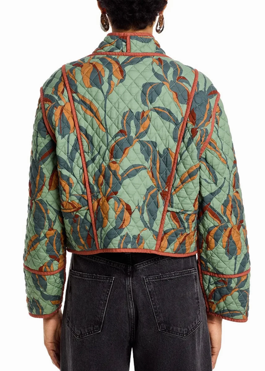 Adalynn Jacket - Dark Sage Weatherproof Zipper Seals