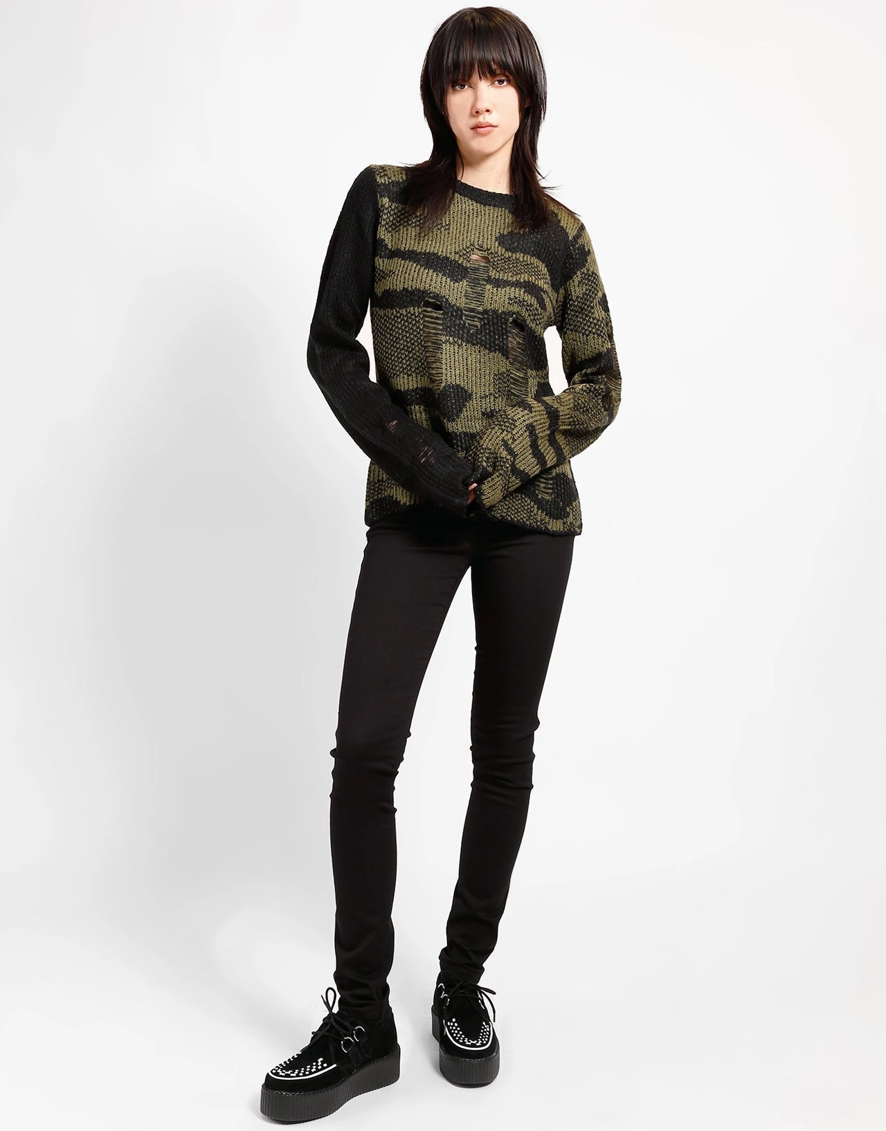 RAG SWEATER CAMO AllDaySoftness NonToxic Certification