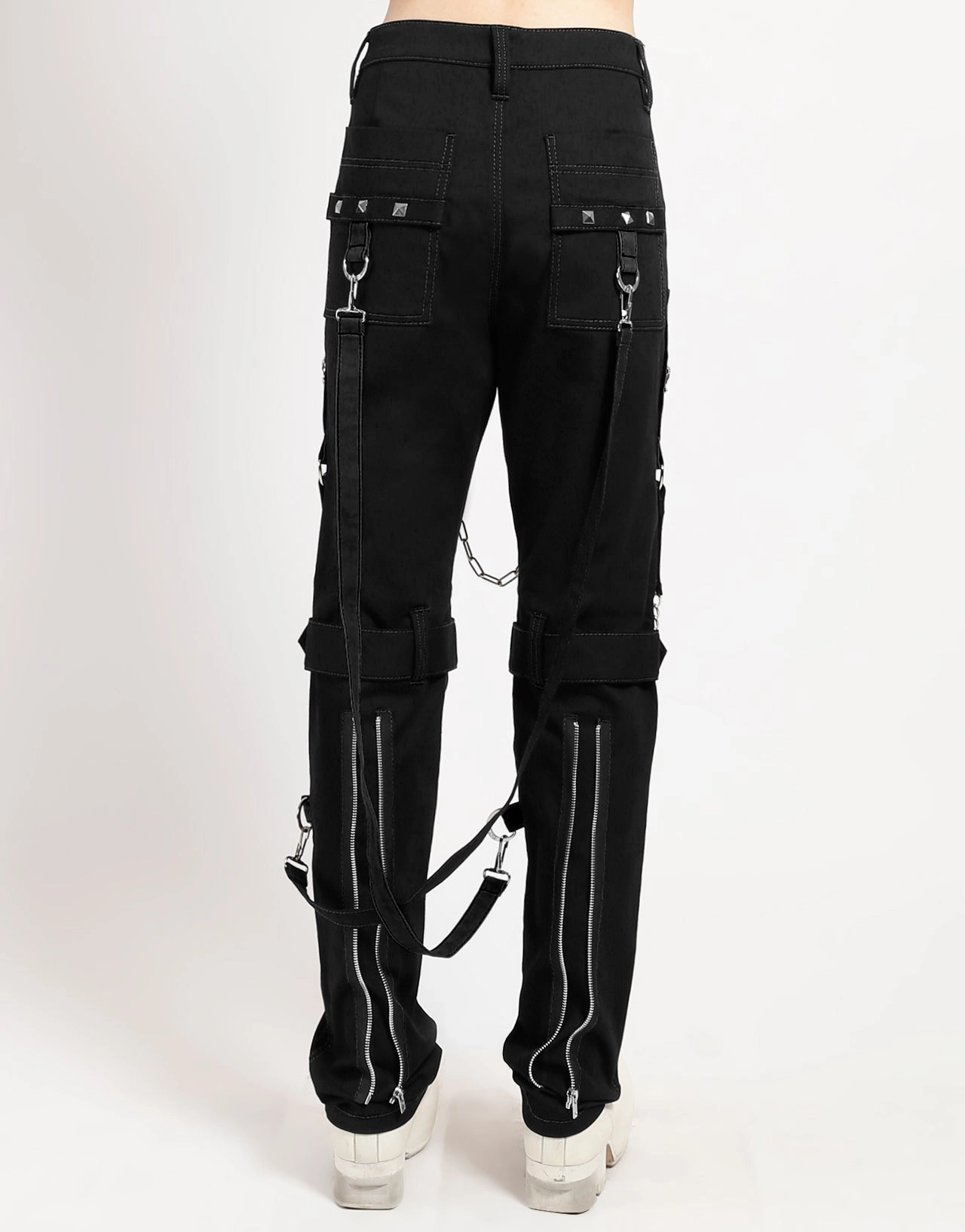 RAIDER PANT ALL BLACK High Rise Design Ultra Stretch