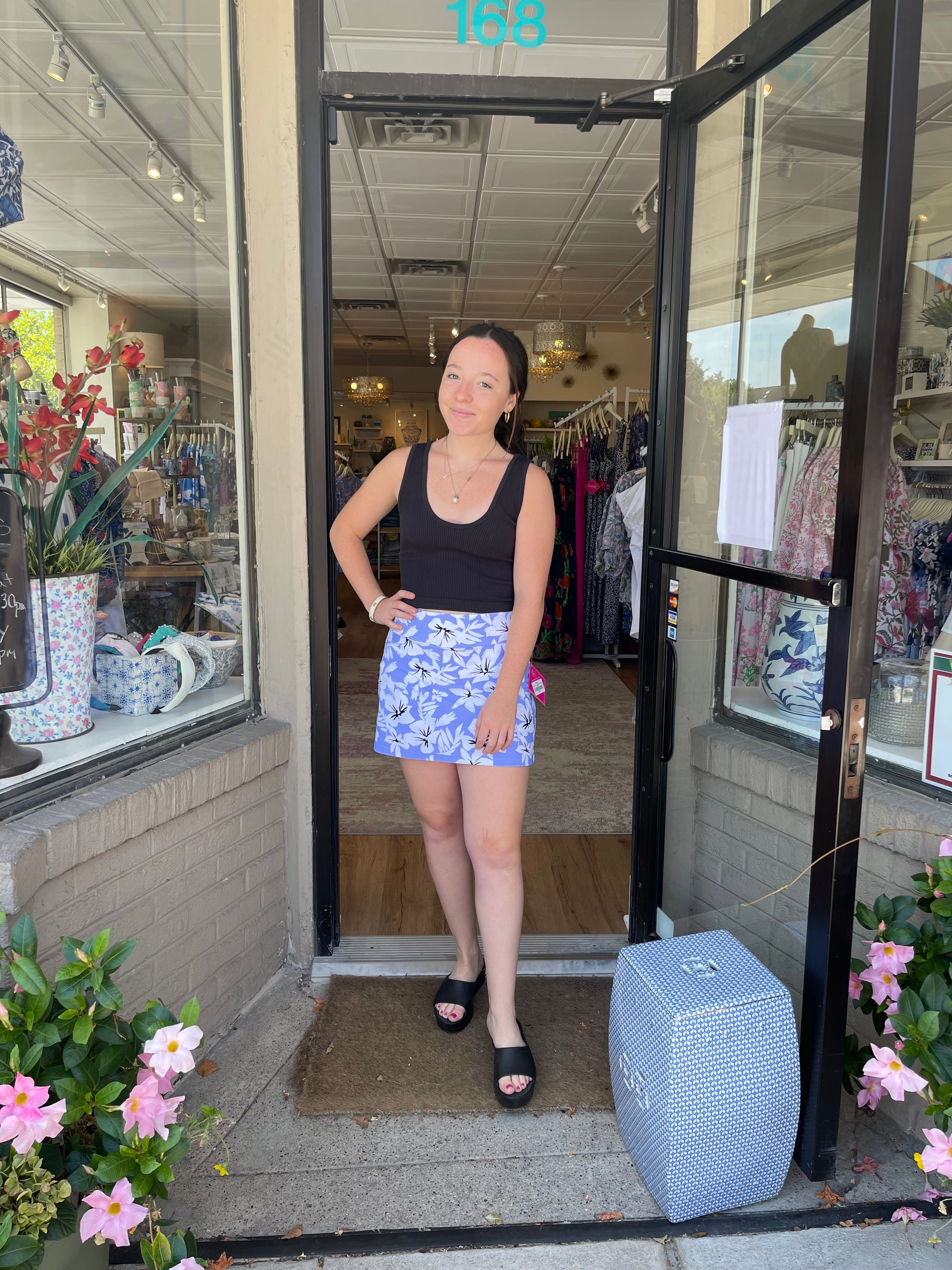 Sporty Top Razi Skort Hibiscus Lilac