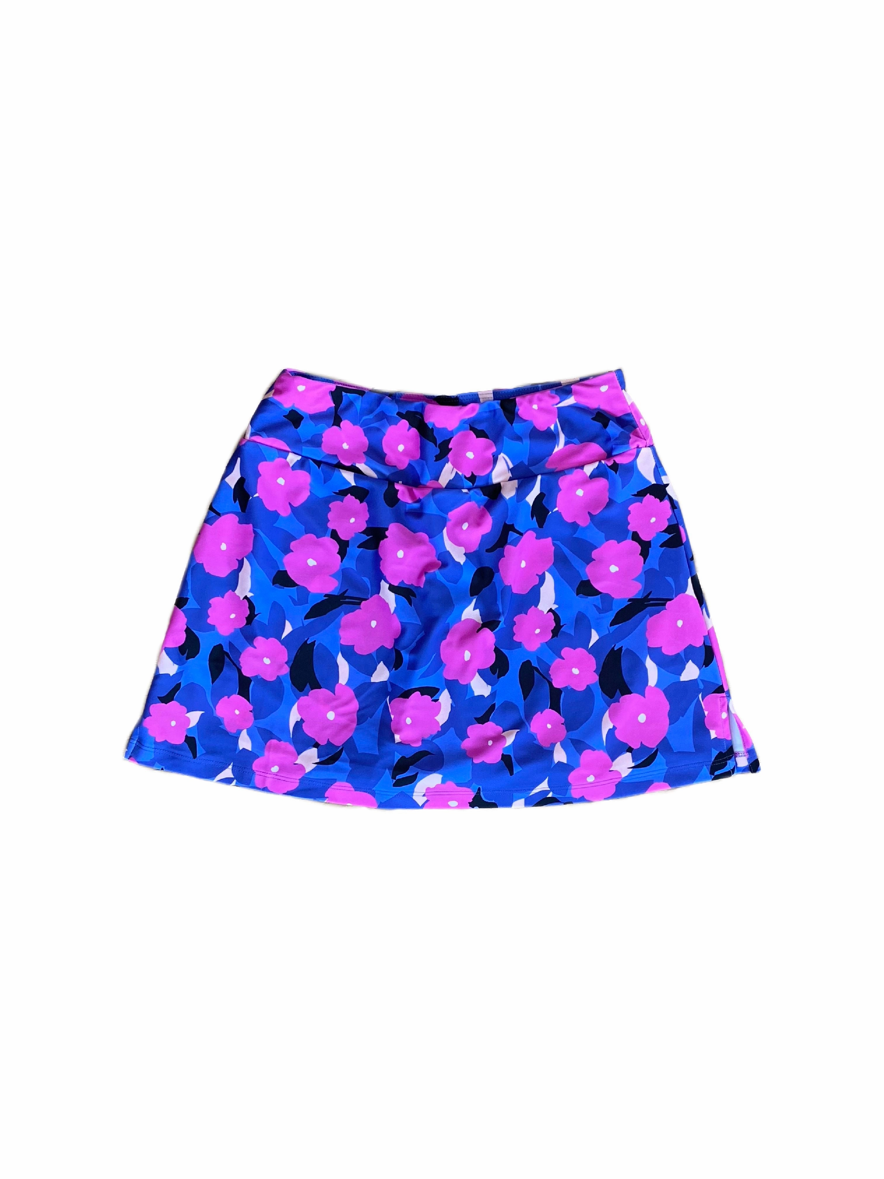 Razi Skort Impatiens Distressed Texture