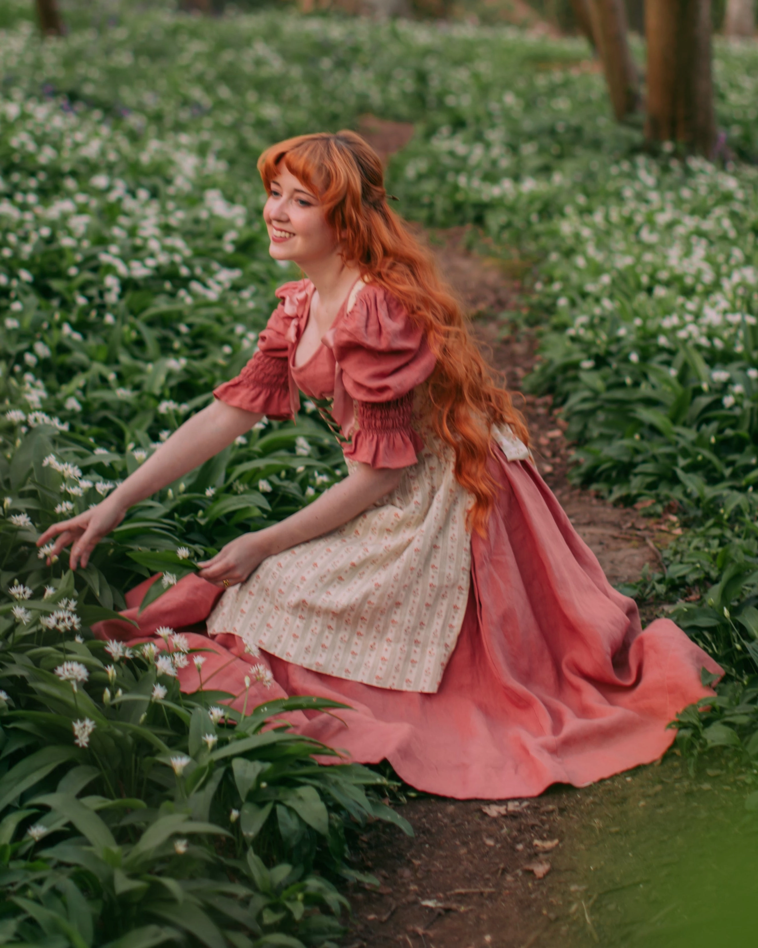 Tassel-Detail Effortless Piece Rebecca Dress, Short Sleeve