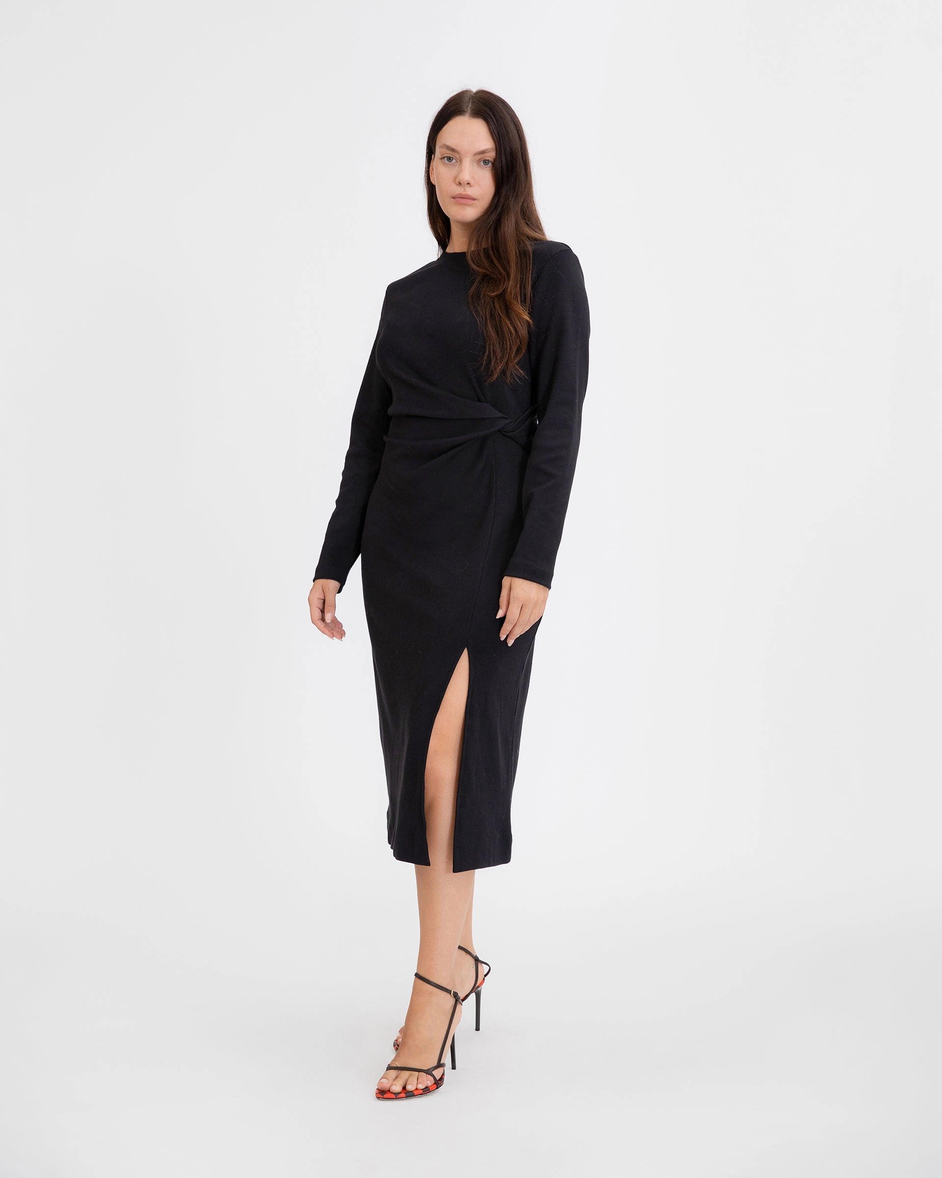 NonRestrictive Cuff Design Fresh Season Cody Dress