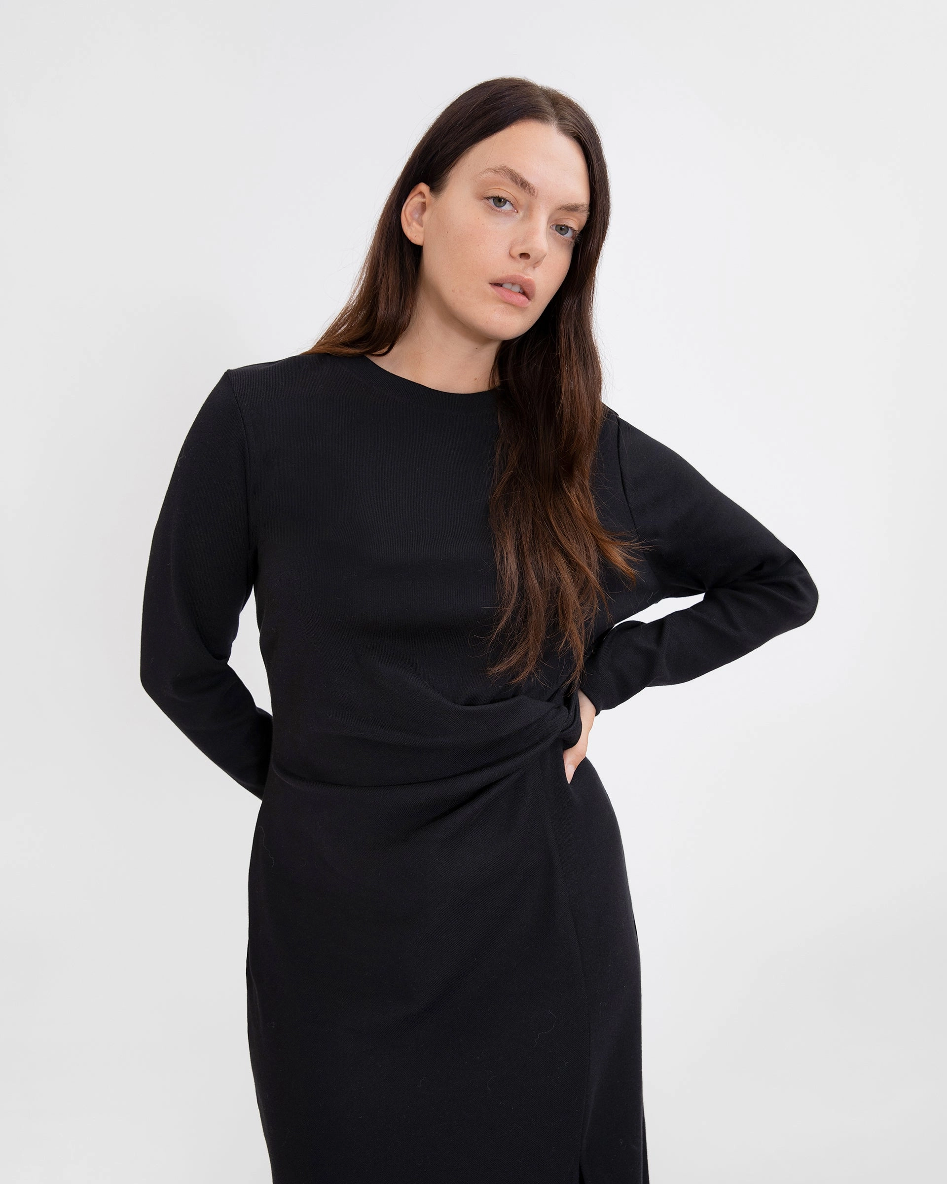 Cody Dress Relaxed Layer Cozy Finish
