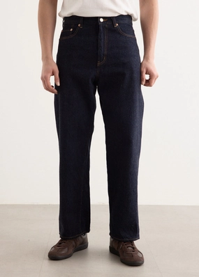 13oz One Wash Wide Fit Jeans Sharp Comfort