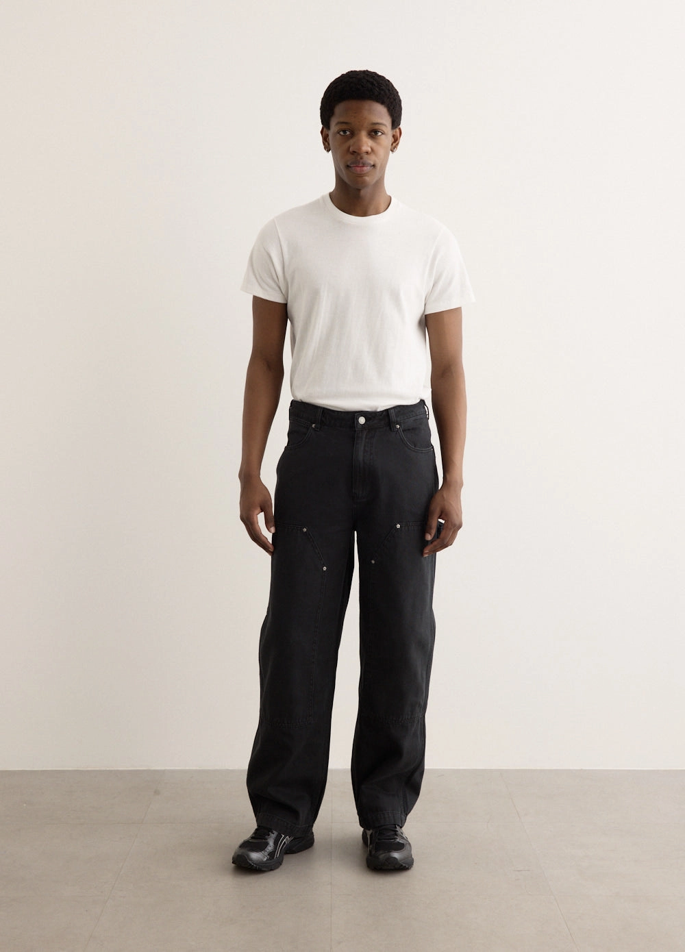 Double Knee Carpenter Pants Classic Outfit