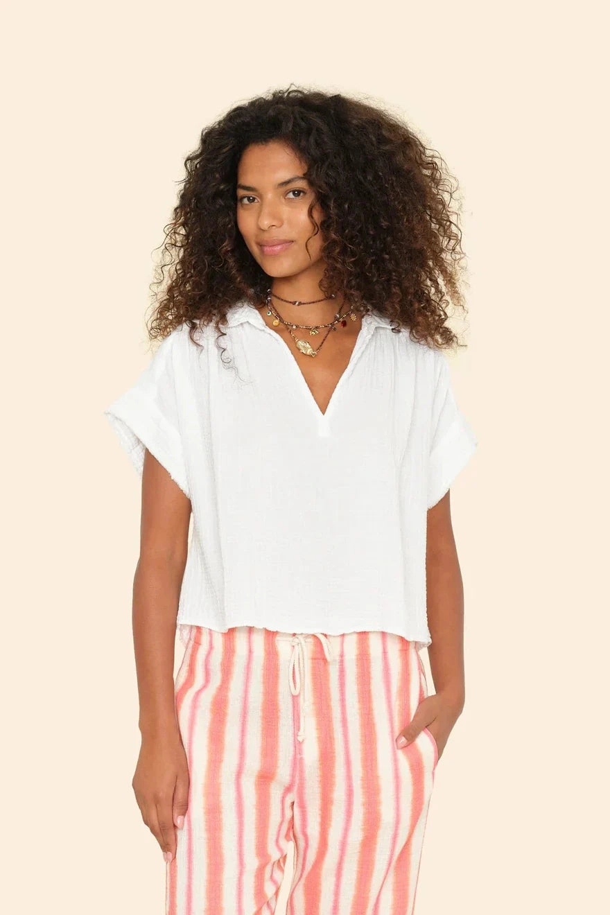 Reggie Top DoubleLayeredShoulders