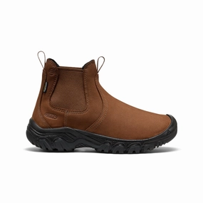 Women's Greta II Waterproof Chelsea  |  Bison/Black Flexible Frame Remote Hiking