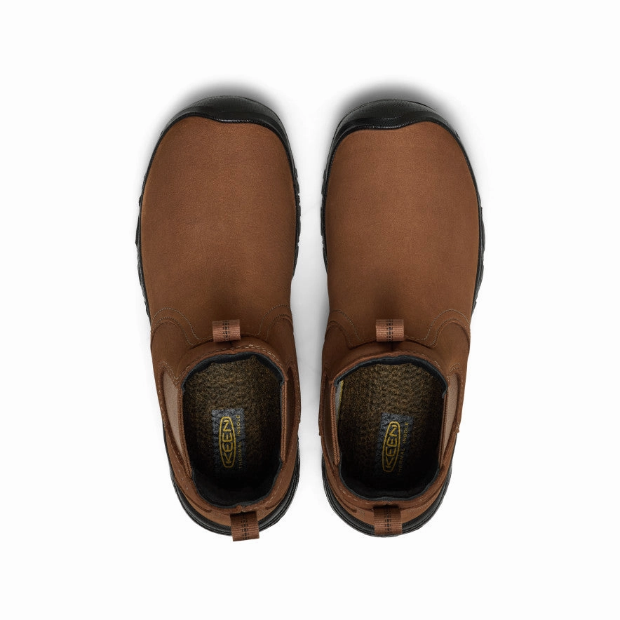 Seamless Stitching Women's Greta II Waterproof Chelsea  |  Bison/Black