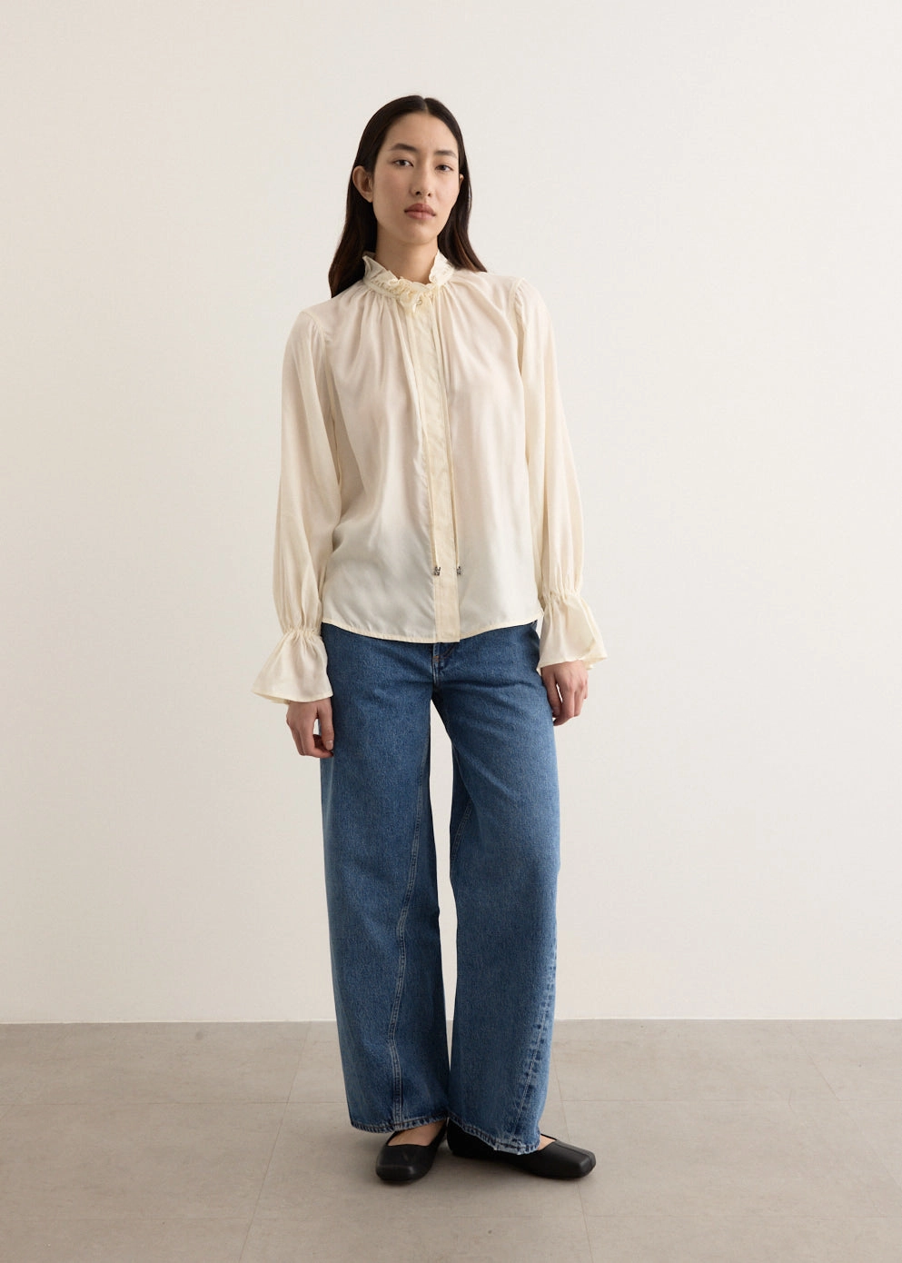 Twist Low Slung Baggy Jeans Hypoallergenic Material Composition