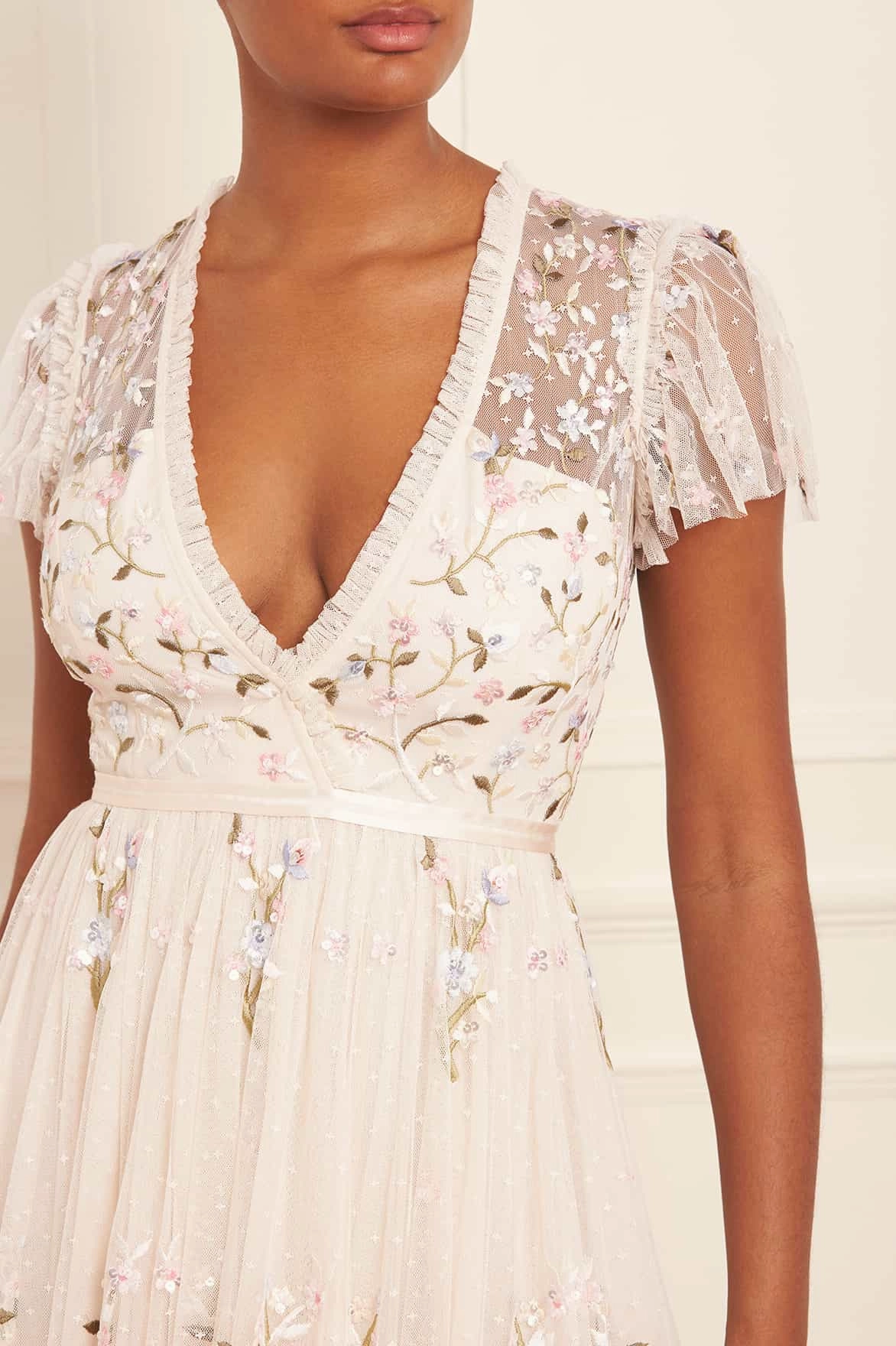 Day Ready Look Petunia Cap Sleeve Gown