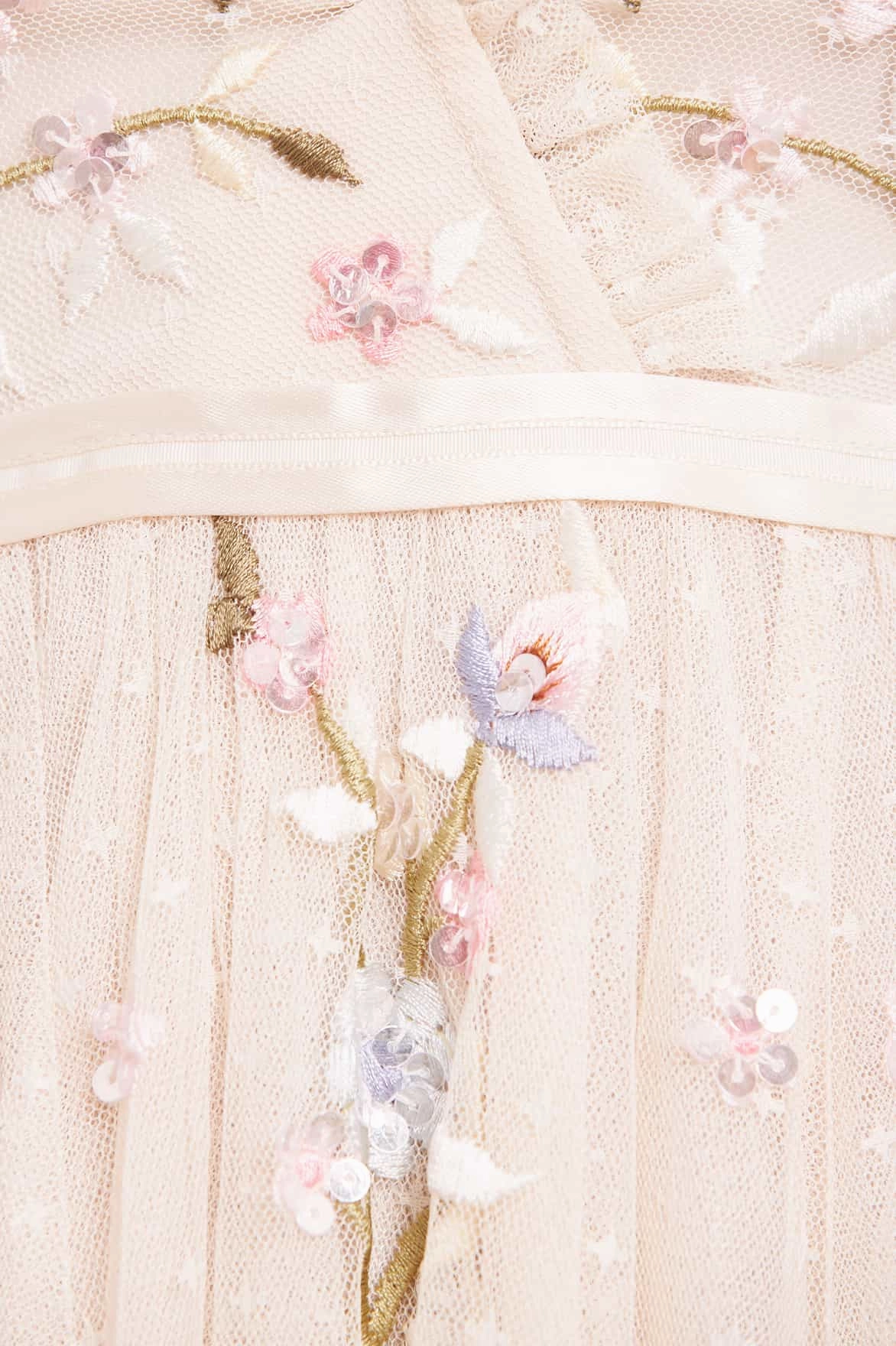 Petunia Cap Sleeve Gown Polished look dress effortless grace