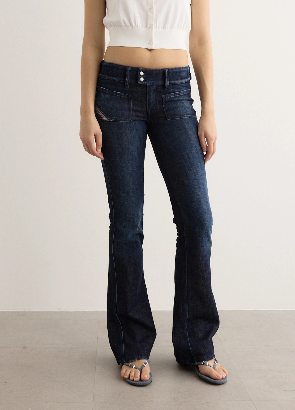 D-Hush 5 Pockets Jeans Selvedge Denim Cool And Clean