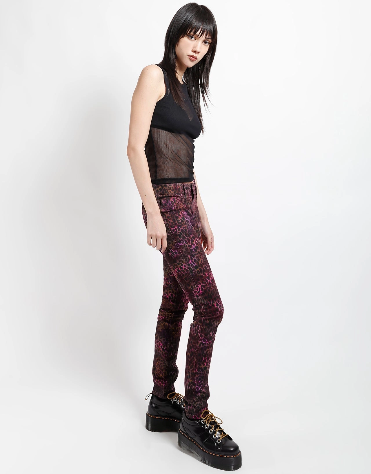 REVERSIBLE JEAN PINK CHEETAH Trendy Choice Style Match