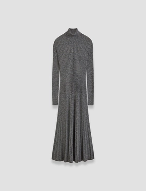 Ribbed Cable Knit Dress City Outfit